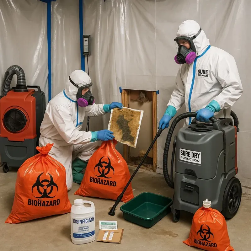 Contaminated Water Handling Protocols process in San Dimas, CA